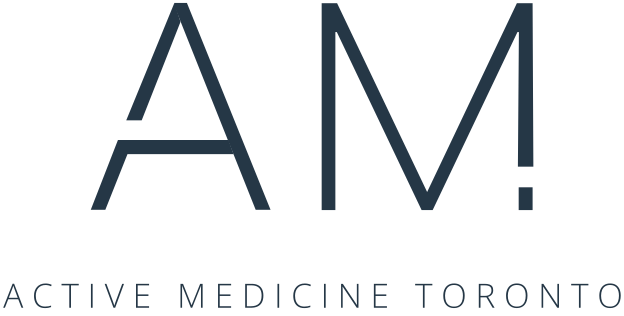 Active Medicine Toronto Blue Logo